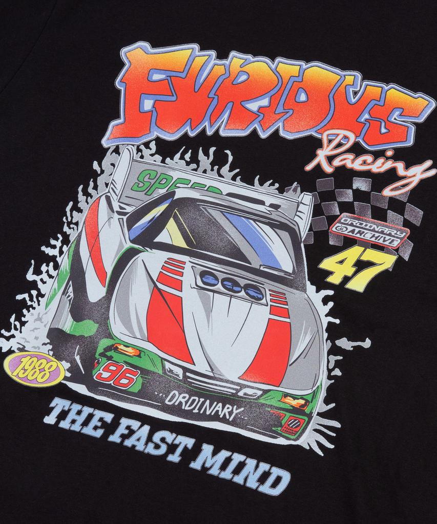 Футболка с коротким рукавом MOO Racing 47 - Черная