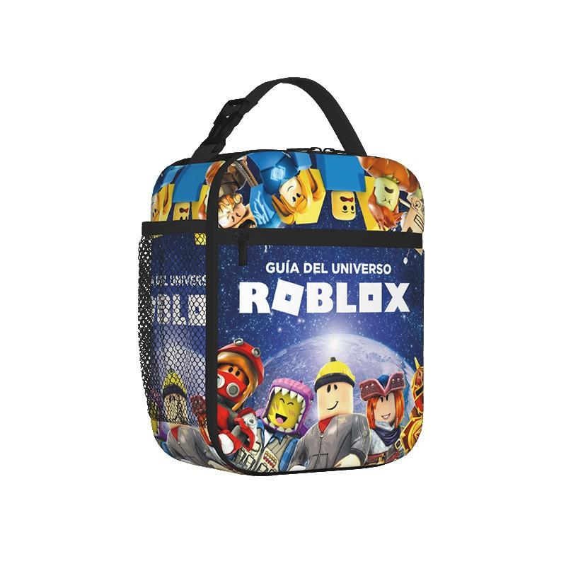 Термосумка для ланча Roblox для детей - Водонепроницаемая, легкая, расширяемая школьная сумка-тоут