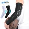 GOBYGO 1 шт. Дышащие спортивные нарукавники Компрессионные налокотники Сотовая ударозащита Для улицы Баскетбол Футбол Пеший туризм