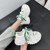 Mesh Thick Sole Dad Shoes 2024 New Versatile Casual Sports Vulcanized Little White Shoes Sneakers Women Luxury Zapatos De Mujer