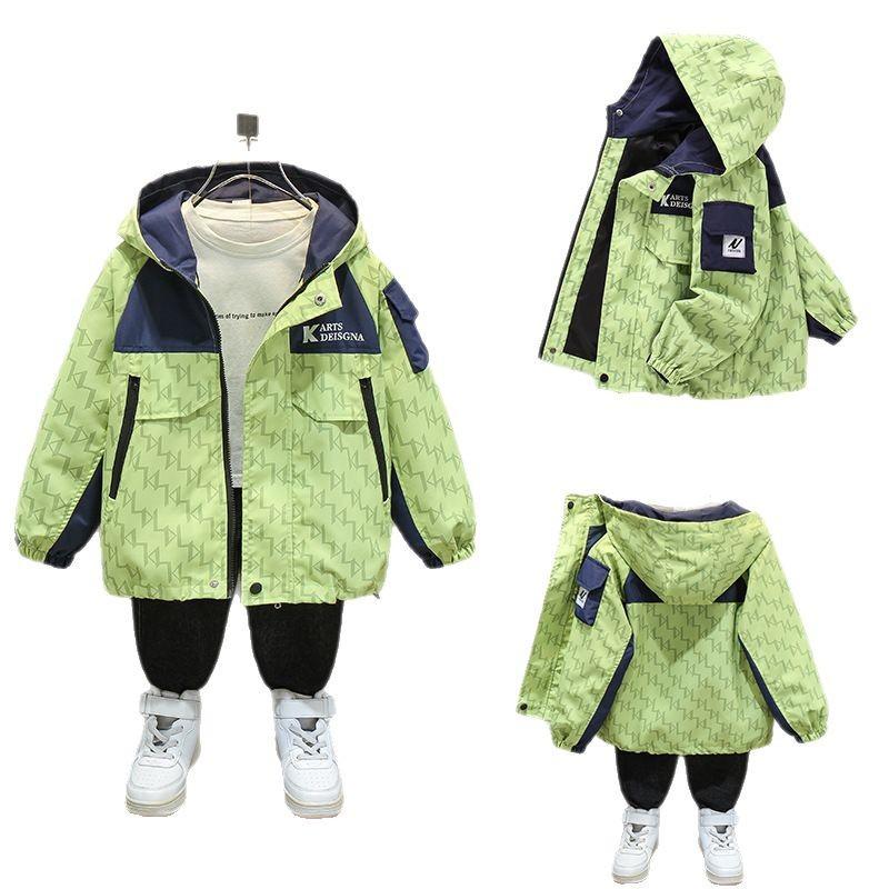 Повседневная куртка для мальчиков, весна и осень, детская красивая водонепроницаемая куртка для отдыха на природе