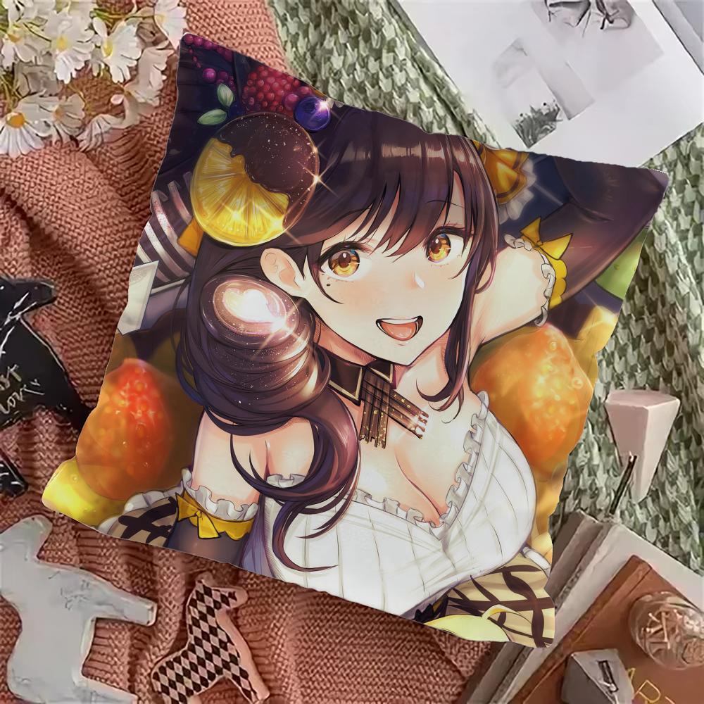 А-Атаго Azur Lane Наволочка Наволочка Дом Диван Подушки Автомобильные подушки Наволочка Офисная подушка Наволочка Подушка