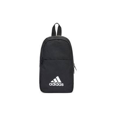 Adidas Casual Sports Brand Logo Zipper Shoulder Bag Unisex Shoulder Bag Black HP1508