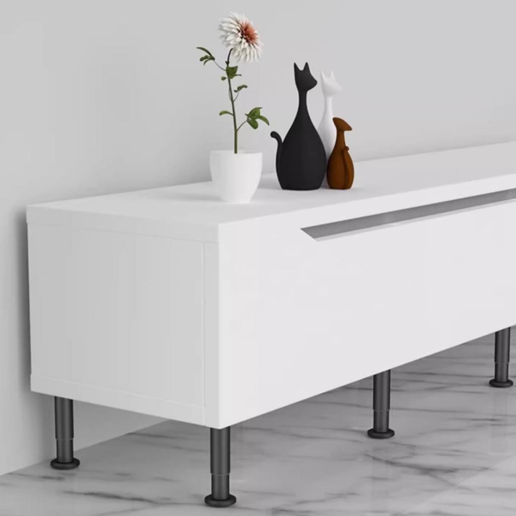 Adjustable Bed Frame Support Legs with Wider Base Under Bed Center Support Leg Bed Slat Furniture Leg Easy To Install