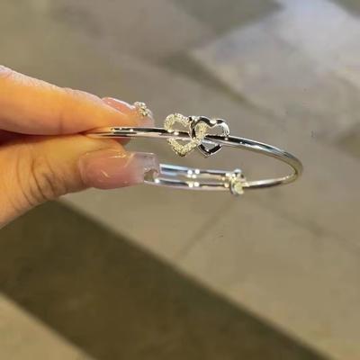 Открытый браслет с кисточками, браслет с бантом, регулируемый, элегантная цепочка с бабочкой, женский