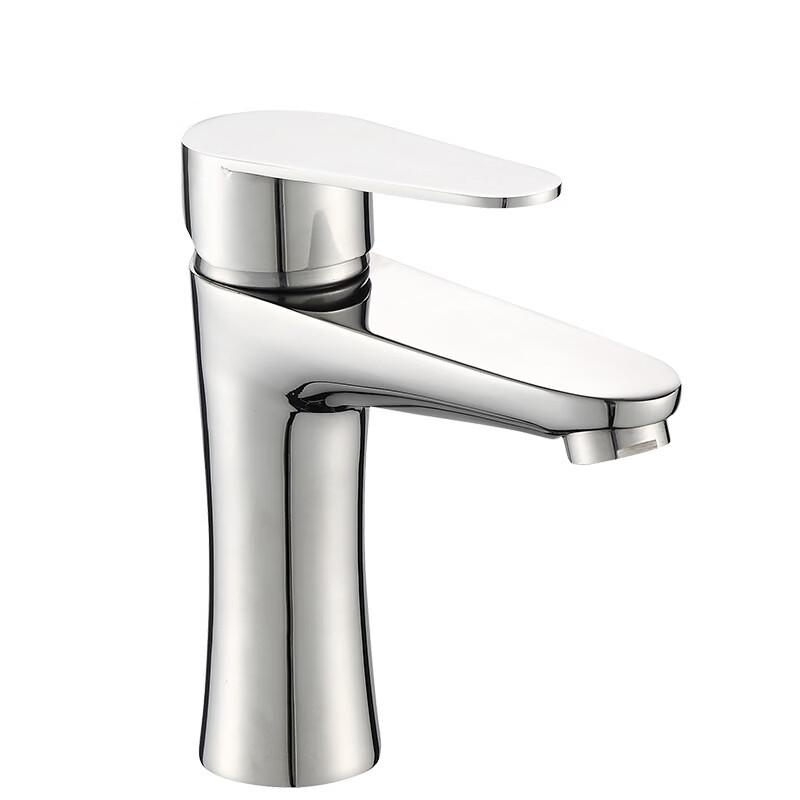 304 Stainless Steel Single Hole Basin Faucet - Bright Finish Small Waist Sink faucet bathroom faucet kitchen faucet