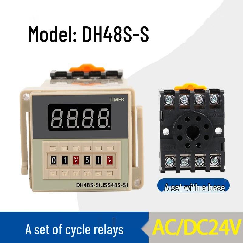 DH48S-SAC/DC24V Digital Cycle Time Delay Relay Controller
