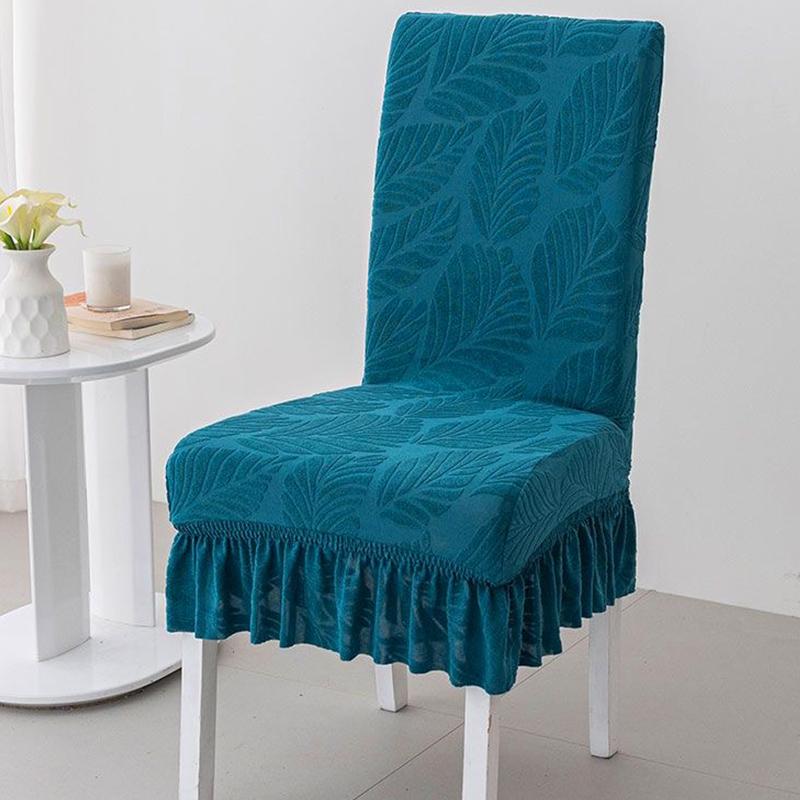 Universal Four Seasons Chair Cover Lucky Leaf Hemline Dustproof