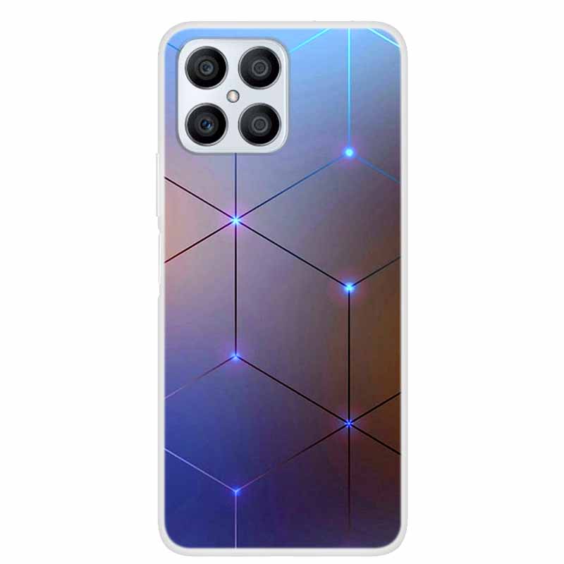 Чехлы для Honor X8 4G X 8 5G Прозрачный Мраморный Мягкий ТПУ Силиконовая Задняя Крышка Для Honor X8 Чехлы для Телефона Fundas HonorX8 X 8 TFY-LX1 LX2