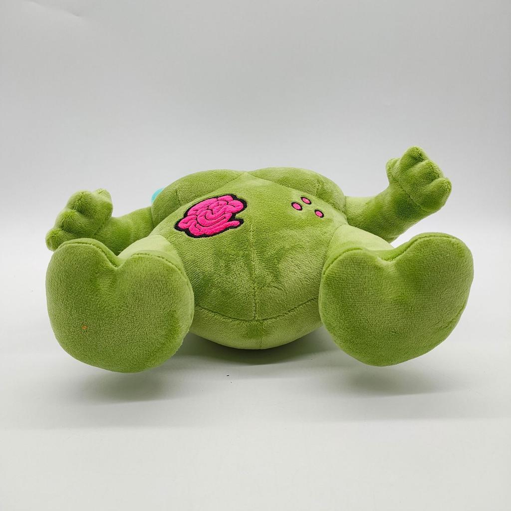 Плюшевая кукла Green Horror Horn, мягкая подушка, мягкая плюшевая игрушка-кукла, декоративная подушка для объятий, подарок на день рождения для любителей аниме