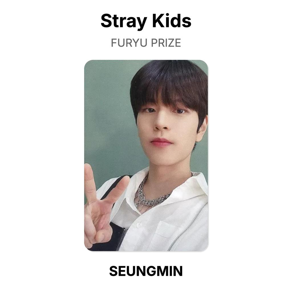 Stray Kids FURYU PRIZE Официальная фотокарточка