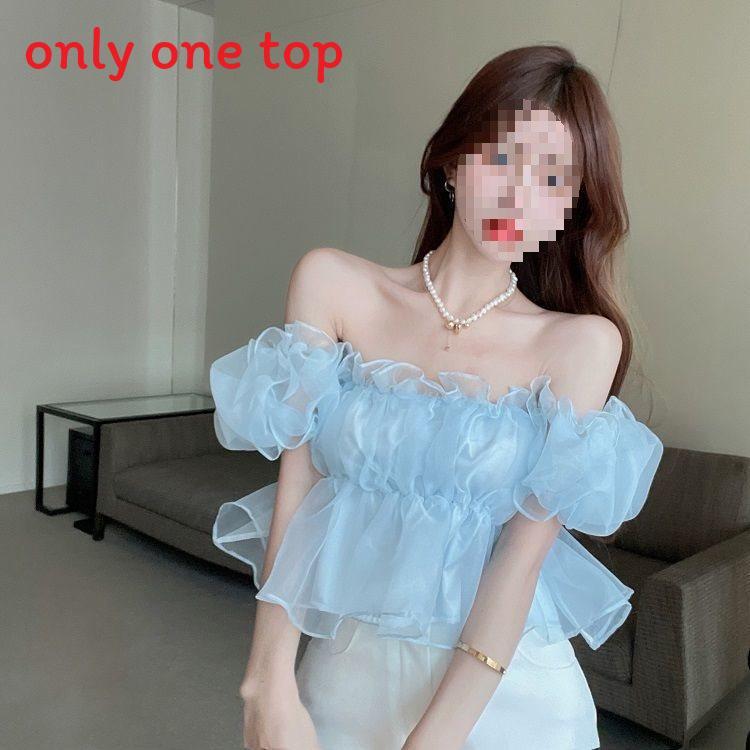 Womens Top With Square Neck And Solid Color For Casual Spring Summer Wear