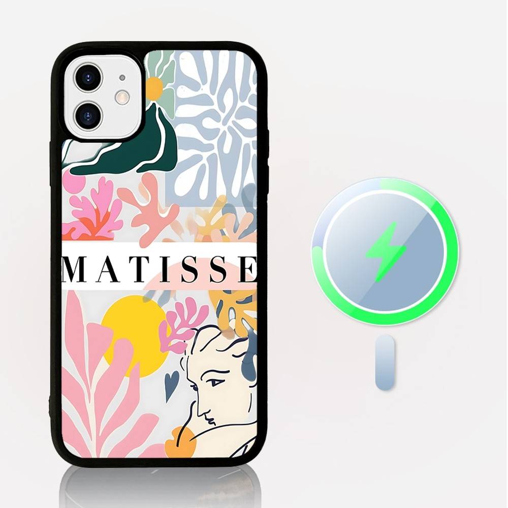 Henri Matisse Art Painting Phone Case Magnetic Case For iPhone 16 14 13 12 11 15 Pro Max Plus For Magsafe Wireless Charge Cover