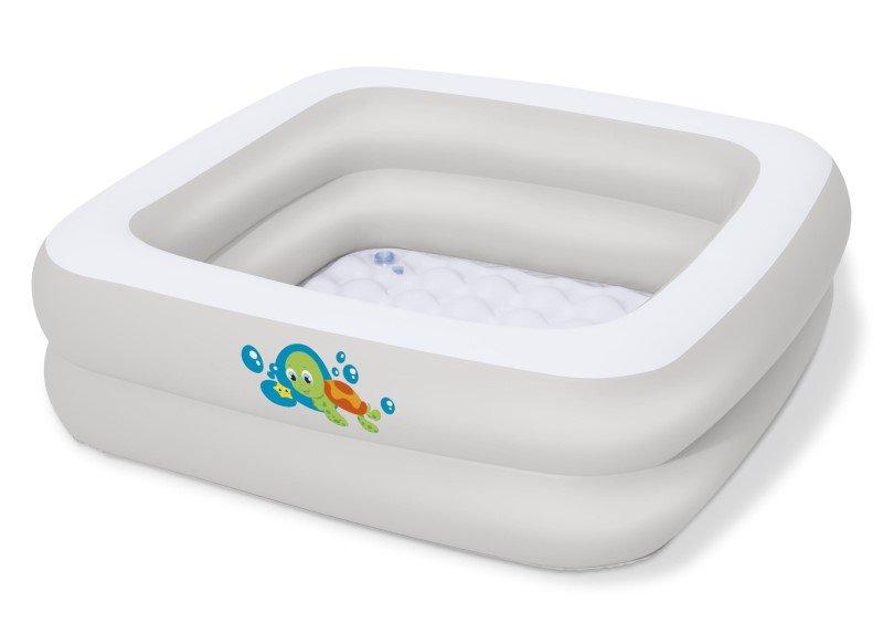 Надувная ванна 86x86x25 см с мягким дном Bestway 51116