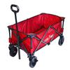 Leighton House Outdoor Compact Camping Sports Match Club Activities Trolley Home BBQ Leisure S Size 120L Carry Wagon Red Off-road Approx. LHA-005