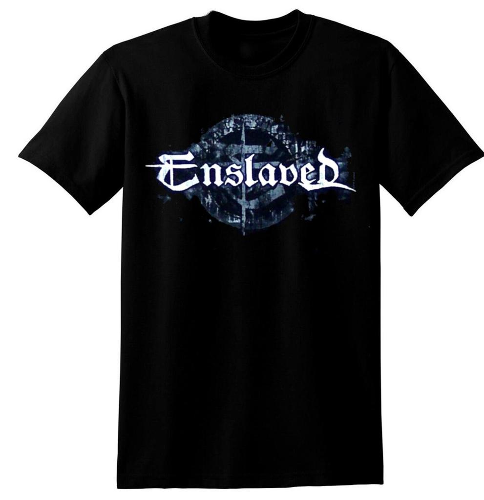 ENSLAVED cd lgo NEW LOGO Official SHIRT LAST SMALL New OOP vertebrae