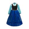 Girls Ice And Snow Princess Cosplay Costume Dress Halloween Kids Anna Role-play Carnival Children Birthday Party Dress