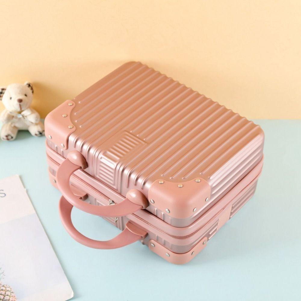 Ручная косметическая коробка, мини-кейс для макияжа, Горячие продажи, дорожный чемодан для женщин