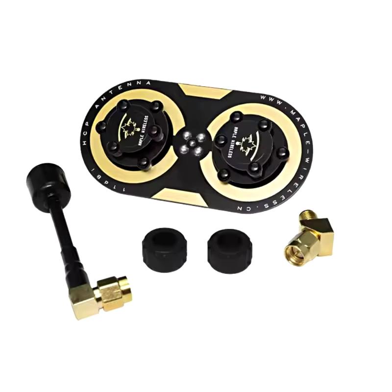Maple 11dBi Wireless Antenna Circularly Polarized 5500-5800MHz Metal FPV Goggles for RC Airplanes Fatshark SKYZONE FXB
