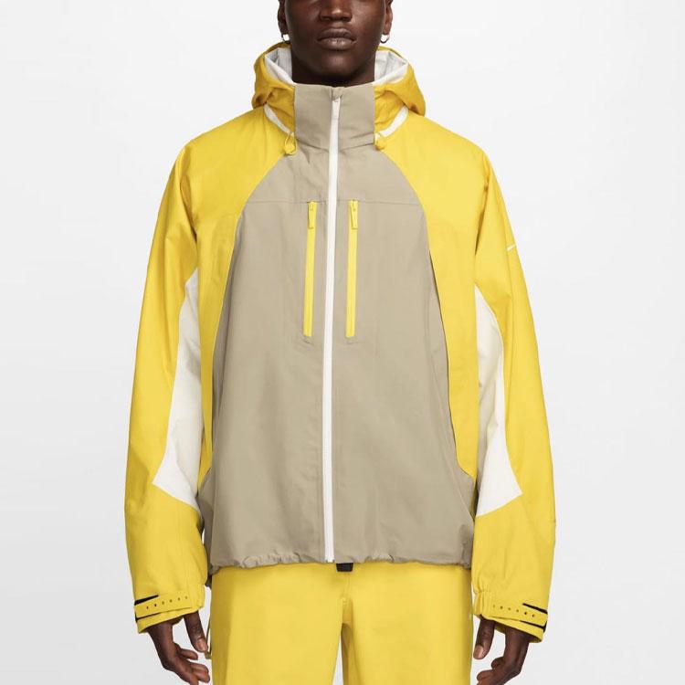 Nike X NOCTA LArt Bala Tech Jacket Vivid Sulfur/Sail/Balightic Blue Unisex Outerwear Multi-Color FD2160-247