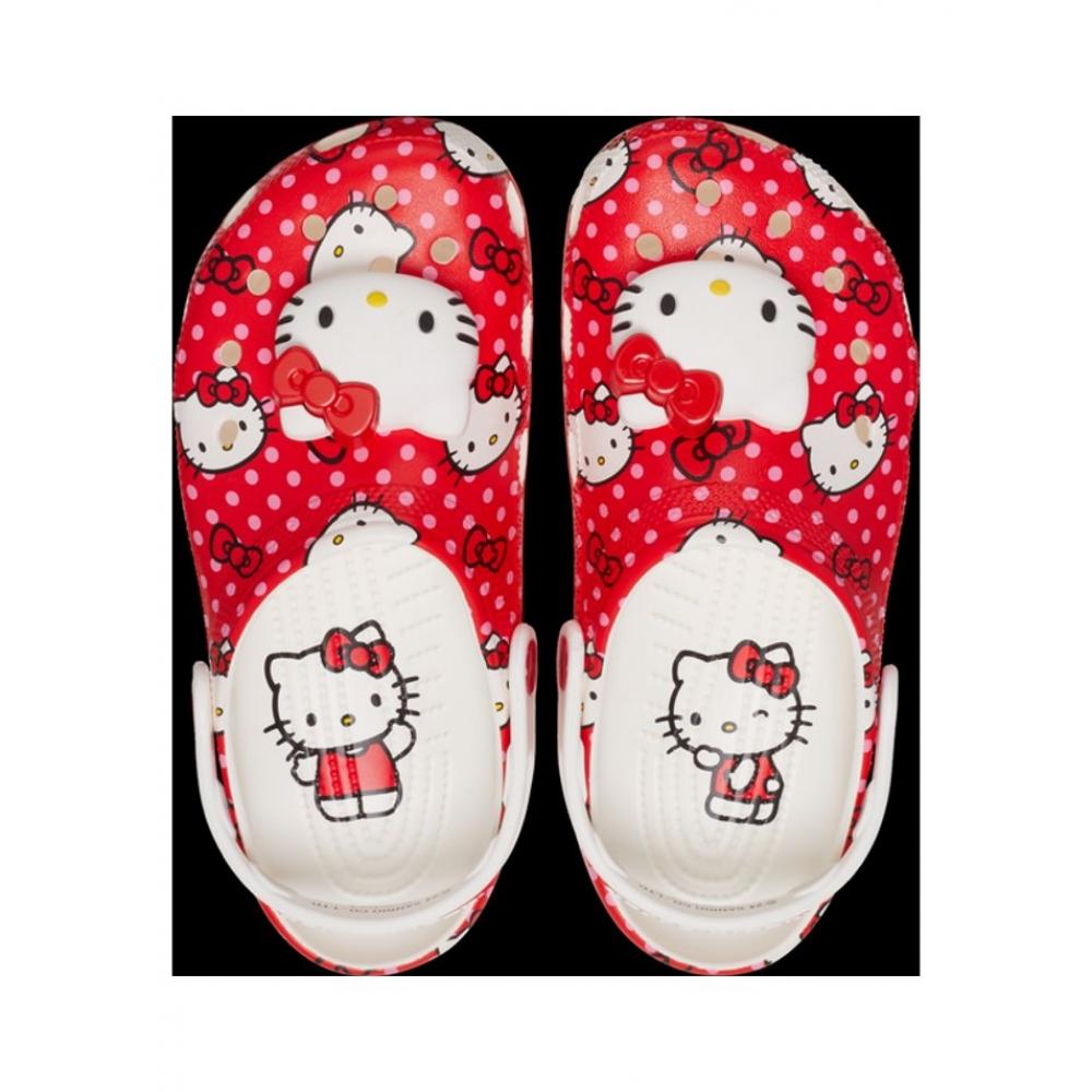 Crocs Сабо Hello Kitty Red Classic Multi 210575 90h