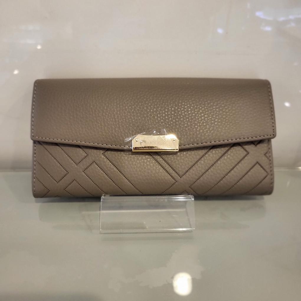 Moncross GY28094 Stitched Cover Women's Leather Long Wallet