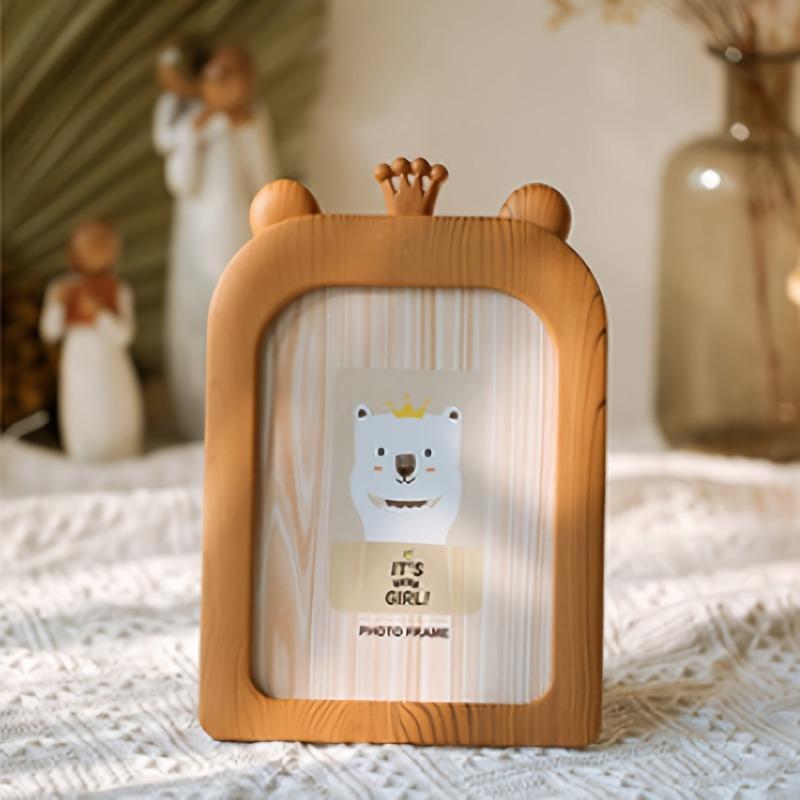 7-inch photo frame, wall-mounted & desktop display, simple home and office decorative ornament