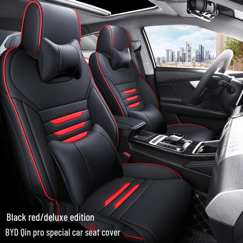 LS Custom Чехол на сиденье автомобиля с полной защитой для BYD Qin Pro - Спортивный дизайн для любого сезона