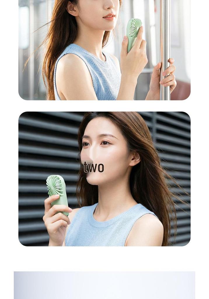 Rechargeable Portable Handheld Mini Fan: High-Performance Travel Fan with Powerful Wind