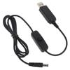 Преобразователь напряжения USB 5 В в 12 В Повышающий Регулятор мощности Линия Повышения 2.1x5.5 мм Штекер Адаптер-преобразователь Повышающий Кабель