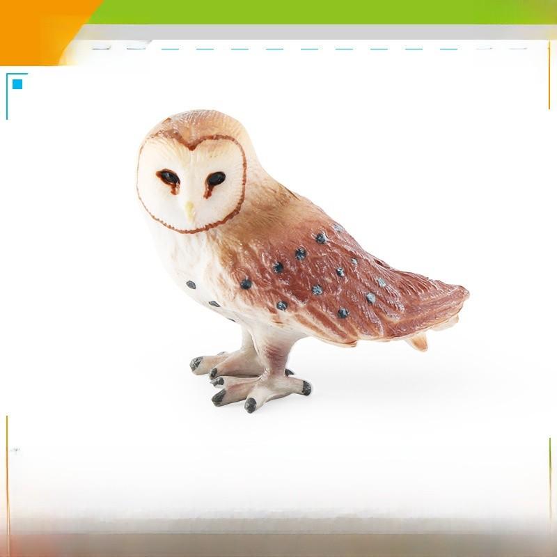 Коллекция ПВХ моделей птиц и животных с сорокой, попугаями и совой для ландшафтного дизайна сада и домашнего декора