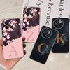 Для Vivo V40 Lite 2024 Чехол Модный Цветочные Буквы Мягкий Силикон Задняя Крышка Телефона Для Vivo V40 Lite 5G Funda V40Lite Прозрачный Coque
