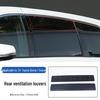 【rear ventilation louver】aluminum alloy