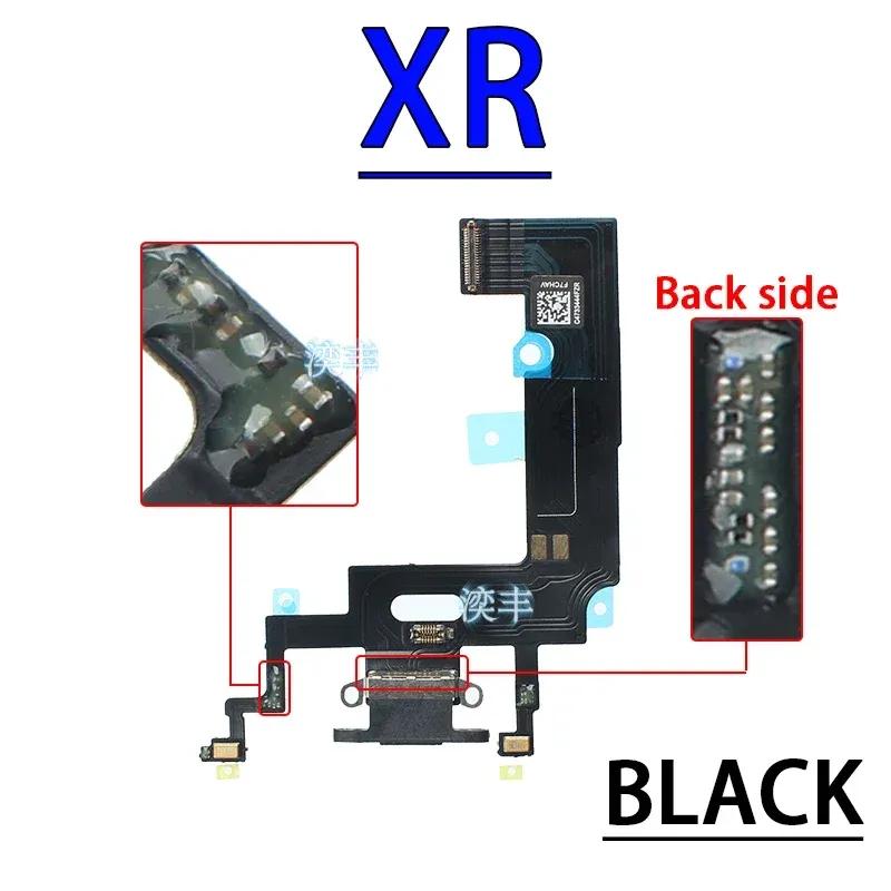 USB Port Charger Dock Connector Mic Cable for IPhone X Xr Xs Max 7 8 Plus Dock Charging Flex Module