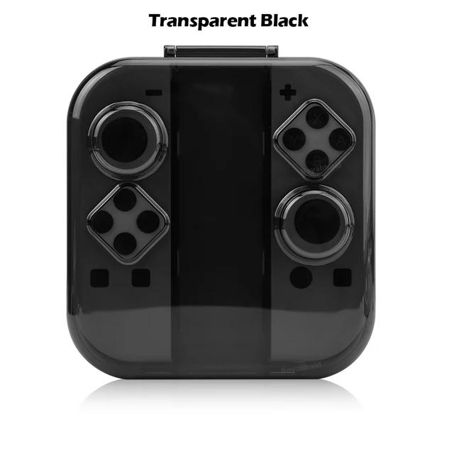 НОВЫЙ 4 ЦВЕТА Прозрачный чехол для NS Switch/OLED Joy-cons Ручка Коробка для хранения для Joycons Пылезащитный прозрачный защитный чехол