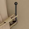 Log Decorative Hook Chinese Style Curtain Side Hook Durable Walnut Curtain Hook  Living Room