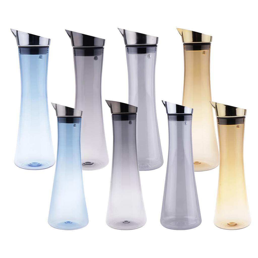 Небьющаяся пластиковая кувшин-лейка, большой кувшин для воды и сока, домашняя кухонная графин для холодных и горячих напитков