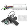36V48V 1000W Brushless Controller and 124DX LCD Twist Throttle 2 In 1 for Electric Scooter