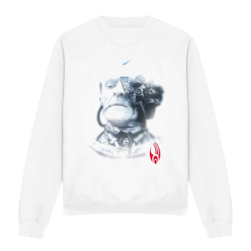Star Trek Unisex Adult Borg Head Sweatshirt