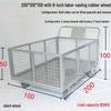 Heavy-Duty Folding Mesh Warehouse Cart