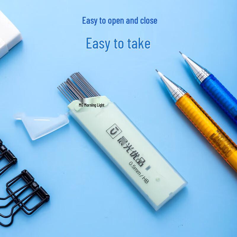 M&G 0.5mm HB Mechanical Pencil Lead Refills, 40-Box Pack