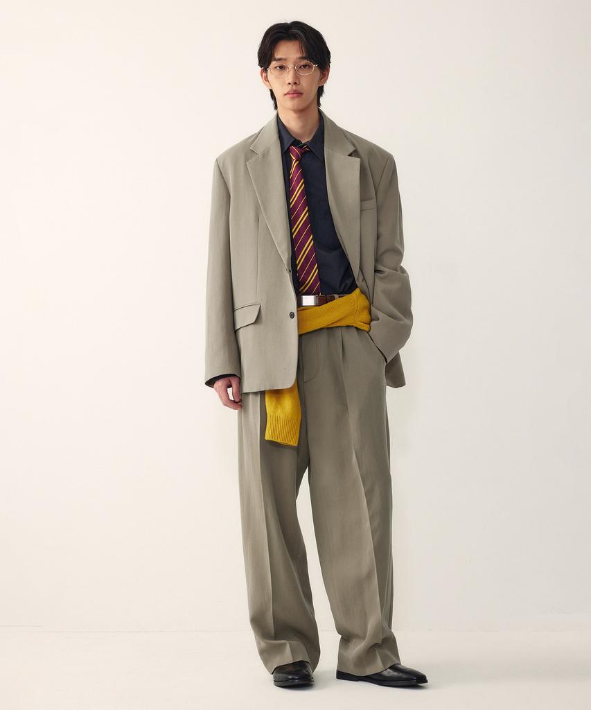 Studio Tomboy [Men] Single Set-Up Jacket_Beige 9156112551