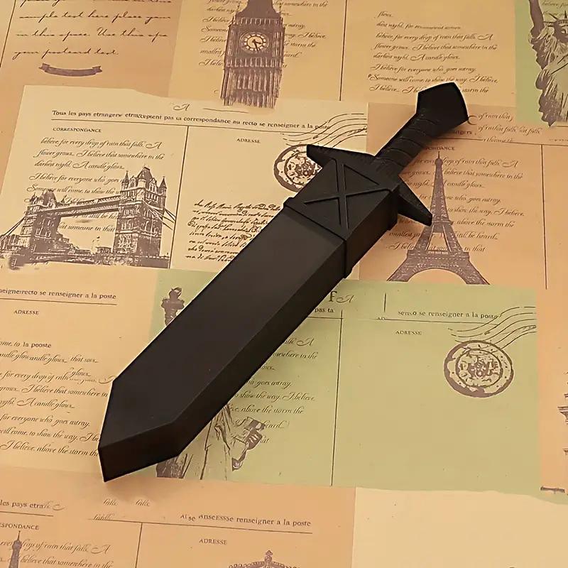 Коробка для хранения в форме меча, напечатанная на 3D-принтере, с кубиками для игр Dnd Rpg Trpg, кубики для игры Dnd, держатель для ролевых кубиков, настольное украшение, хранилище Бо