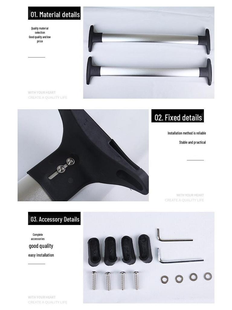 Ecosport BYD Yuan SUV and Sedan Roof Rack - Universal Crossbar for Travel and Luggage.