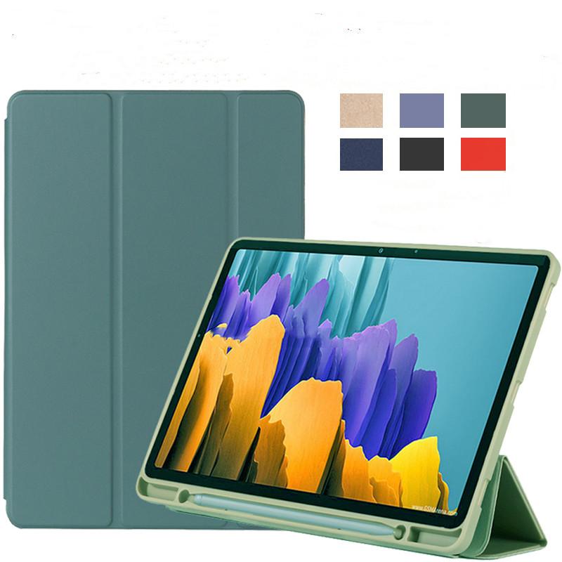 Stand Cover Auto Sleep/Wake up With Pencil Holder Case for Samsung Galaxy Tab S8+ S8 Plus /S7+ Plus S7 FE 12.4 Inch