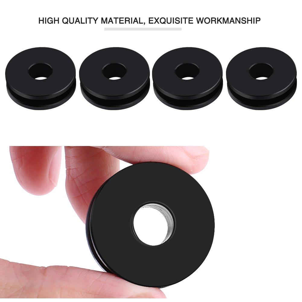 Qiilu Removable Windshield Bushing Grommets for Harley Road King Heritage Softail Set of 4
