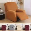 4 Pieces/set Recliner Sofa Cover Stretch Solid Color Lazy Boy Armchair Slipcovers Couch Covers for Living Room Decor
