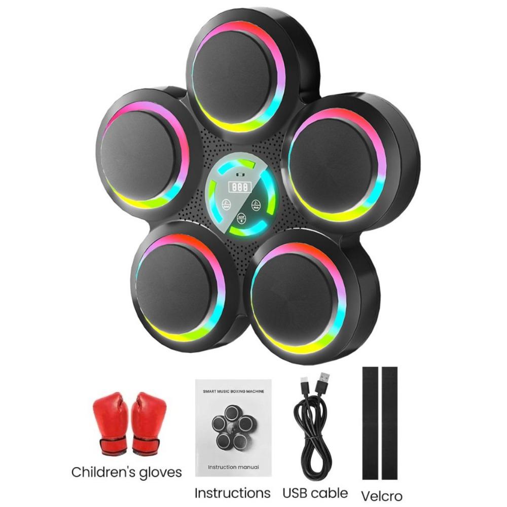 Wall Mounted Smart Music Boxing Machine Reaction Training Equipment Home Exercise
