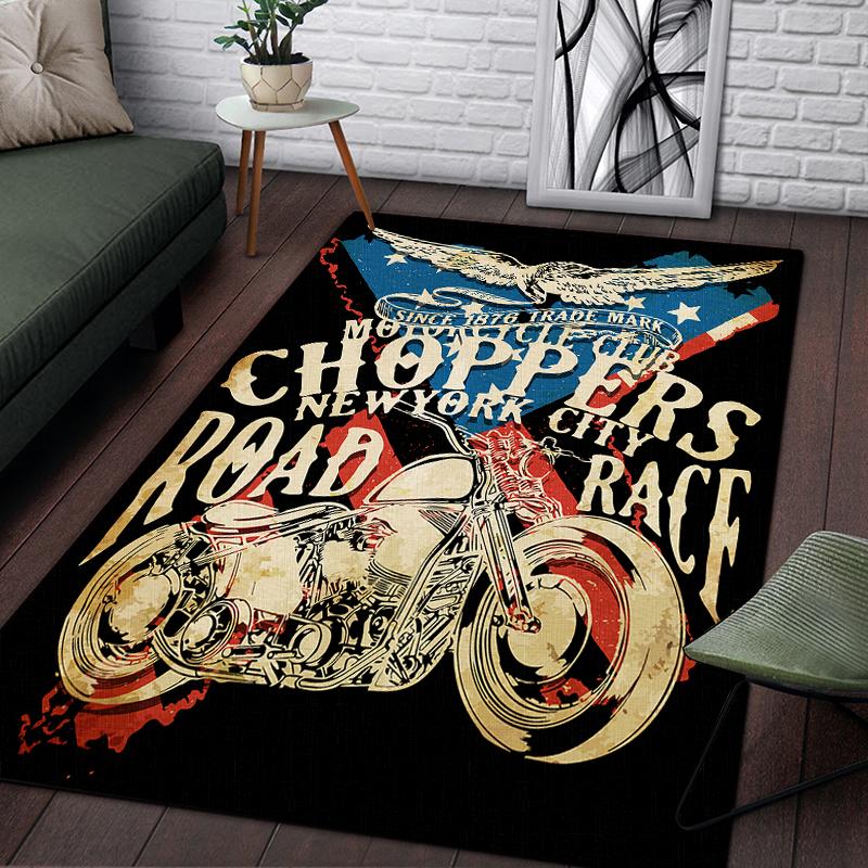 Винтажный декоративный череп с узором розы, декоративный квадратный ковер, современный дом, гостиная, пол, матовый ковер для спальни, художественный коврик для плаката