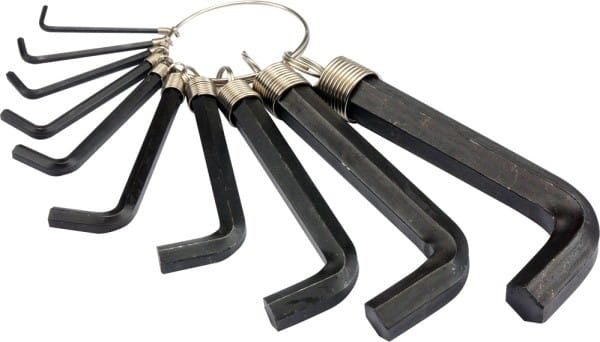 Vorel Allen Keys 10 Pcs 2-14mm